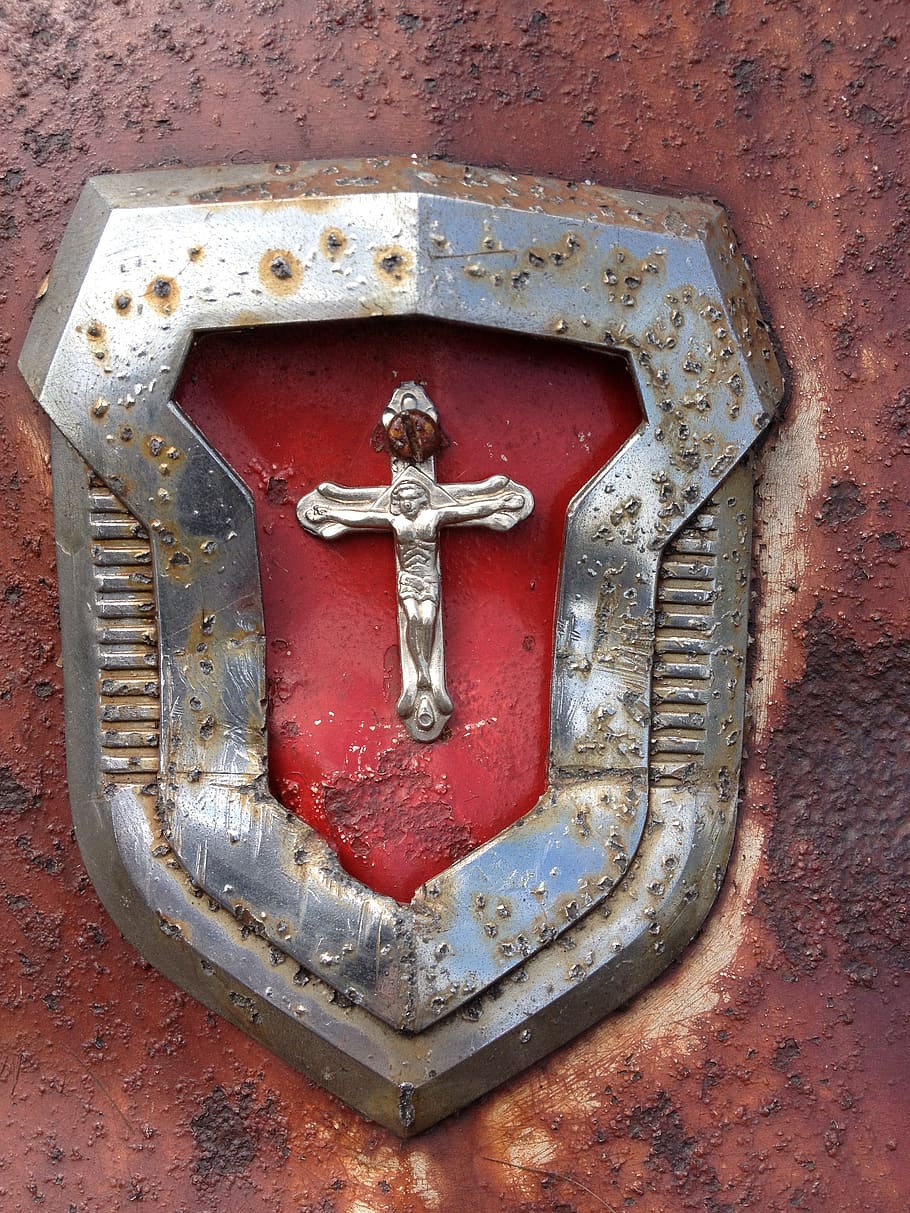 vintage, old, rust, rusty, cross, antique, historically, christianity, symbol, auto