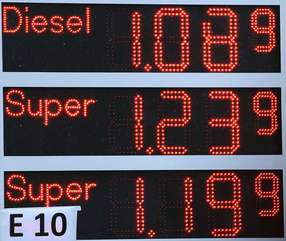 refuel, petrol stations, ad, oil price, gasoline prices, scoreboard, gas pump, number, communication, text