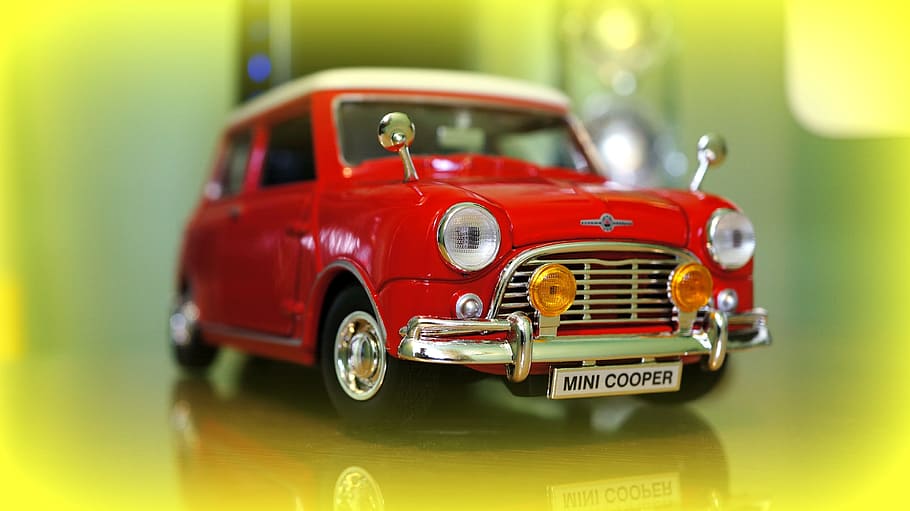 mini, car, old cars, toy, model, vehicle, classic, old, vintage, 1960s