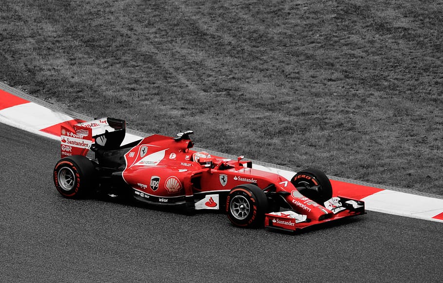f1 vermelho, corridas de carros, barcelona, ​​fórmula 1, carro de corrida, corrida, velocidade, carro esportivo, força, rápido