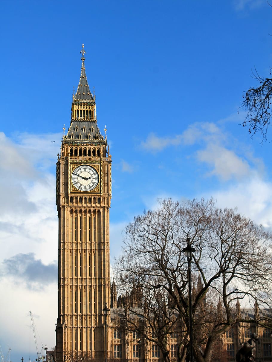 big, ben tower, daytime, big ben, london, united kingdom, england, watch, attraction, architecture