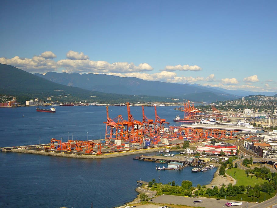 Docks, Vancouver, British Columbia, Canada, bay, photos, landscape, majestic, public domain, scenery