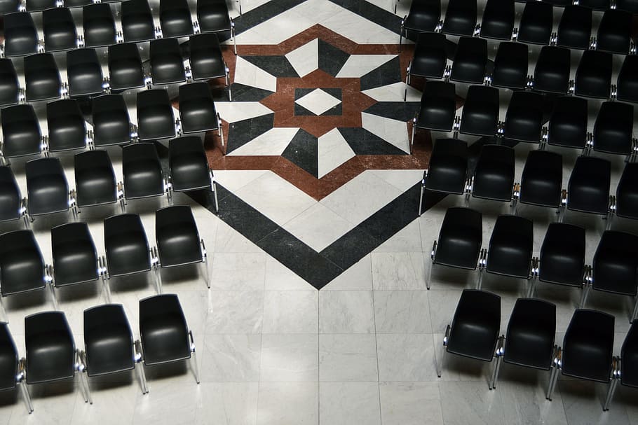 chair, row, empty, seat, presentation, audience, auditorium, event, indoor, hall