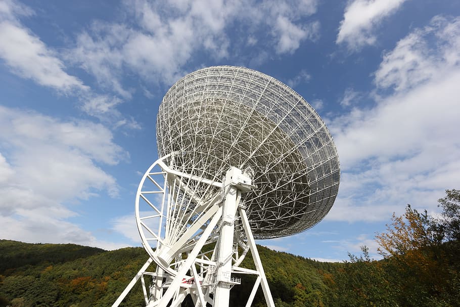 germany, effelsberg, radio, telescope, observatory, science, astronomy, reflector, dish, antenna