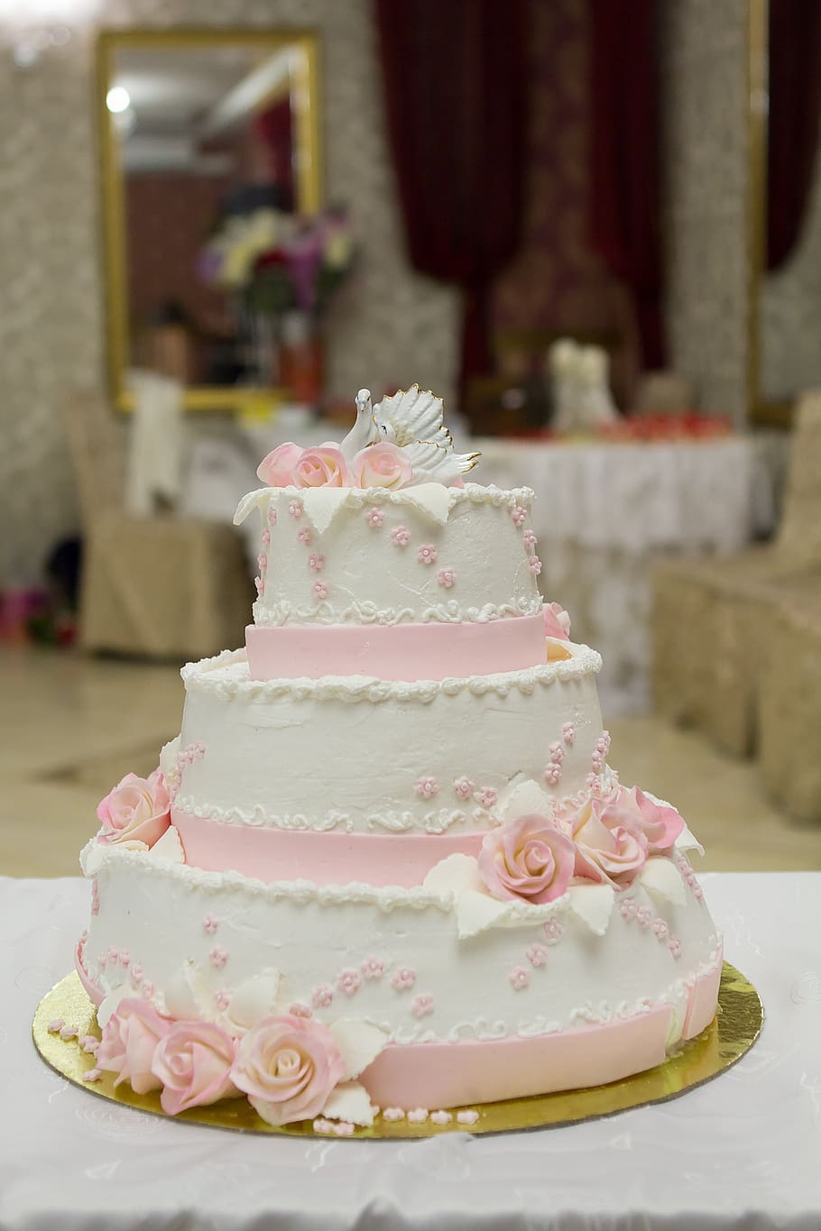 wedding, cake, wedding cake, baking, holiday, celebration, dessert, sweet, sweet food, indulgence