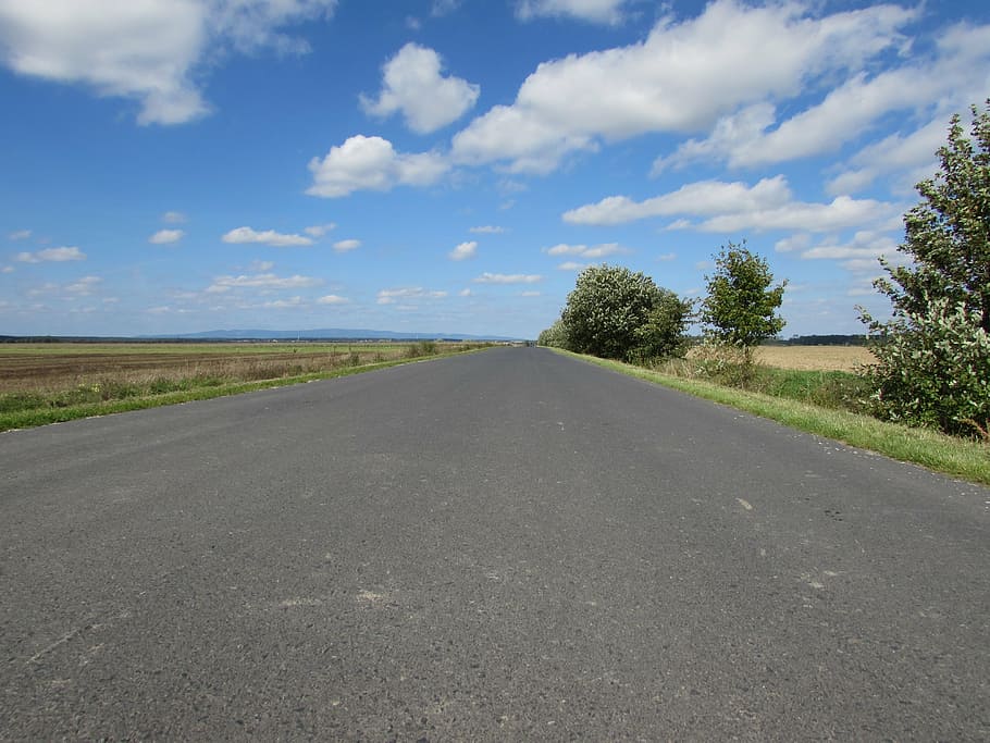 country road, side street, dirt track, road, asphalt, transportation, sky, direction, the way forward, cloud - sky