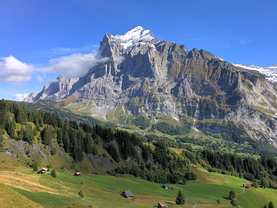 nature, landscape, mountains, switzerland, alpine, autumn, bernese oberland, mountain, beauty in nature, scenics - nature