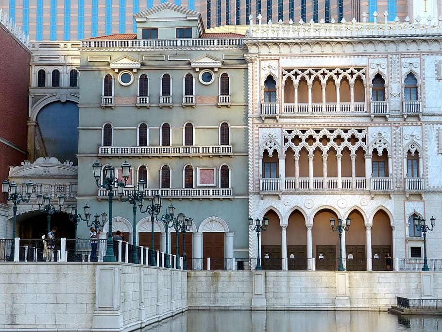 Macau, China, Asia, Architecture, building, macao, places of interest, hotel, casino, venetian