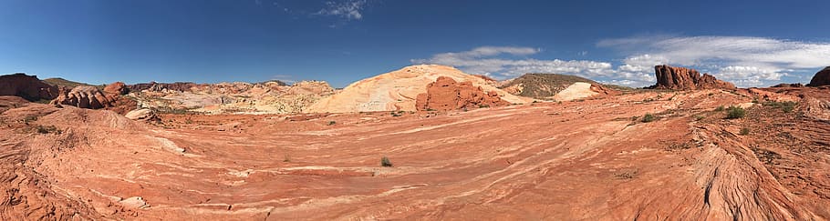 Valley Of Fire, SP, NV, brown mountain during daytime, scenics - nature, sky, environment, landscape, land, desert