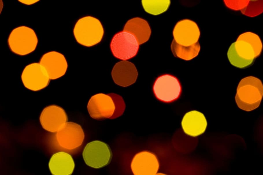 ピンぼけ写真, 色, 光, ライト, クリスマス, 背景, 照らされた, 抽象, 照明器具, デフォーカス