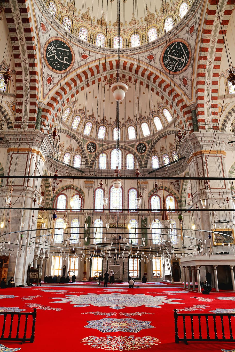 cami, worship, moshe, faith, architecture, red, built structure, history, dome, indoors