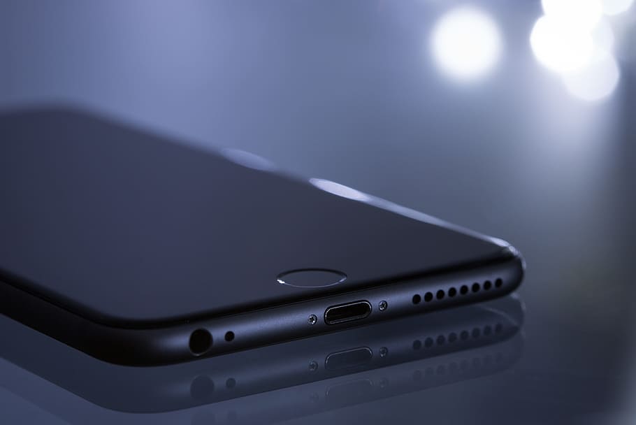 space, gray, iphone 6, apple, close-up, electronics, gadget, iphone, mobile phone, smartphone