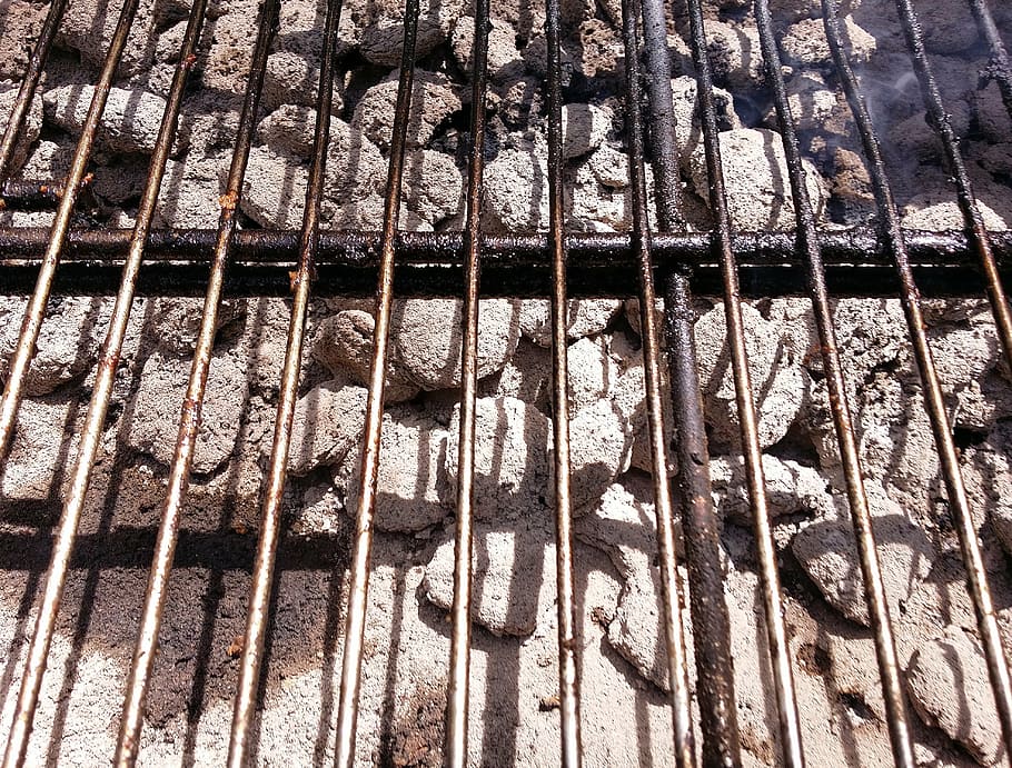cooking grate, charcoal, bbq, barbecue, picnic, grill, iron - Metal, steel, full frame, backgrounds