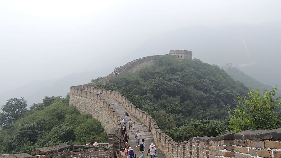 Beijing, China, Great, Wall, Asia, travel, chino, señal, arquitectura, turismo