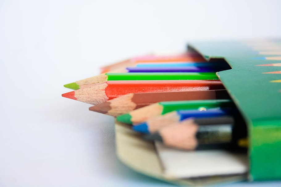 Pencils, Colors, Paint, Draw, Education, school, design, art, colorful, pens