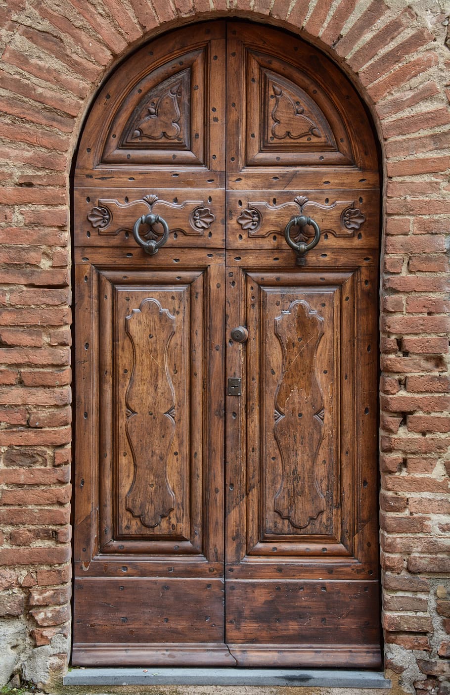 porta, velha, madeira, porta velha, entrada, madeira - material, fechado, arquitetura, exterior do edifício, ninguém