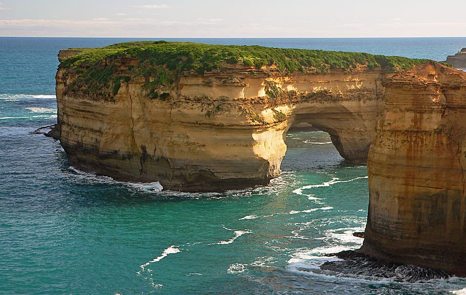 Loch Ard Gorge, Aust, ocean during daytime, water, sea, rock formation, rock, rock - object, scenics - nature, solid