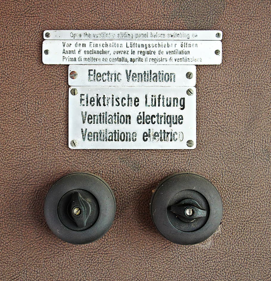 electric ventilation signage, trains, train cemetery, zughalde, old, rots, wood, wooden trains, decay, broken