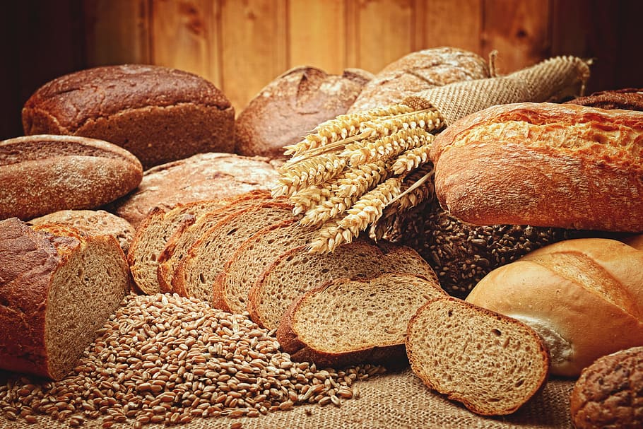 roti yang dimasak, roti, permen, pai, makanan dan minuman, makanan, kesegaran, dipanggang, sekelompok besar objek, masih hidup