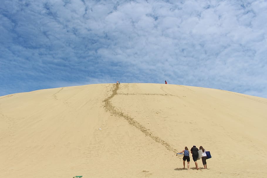duna de arena, te paki, nueva zelanda, cielo, arena, paisaje, naturaleza, pacífico, isla norte, mar de tasmania