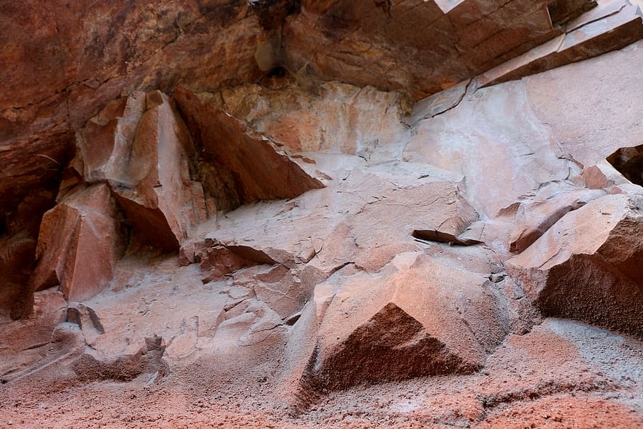 rock, niche, nature, red rock, rock formations, landscape, red rocks, stone, red, natural stones