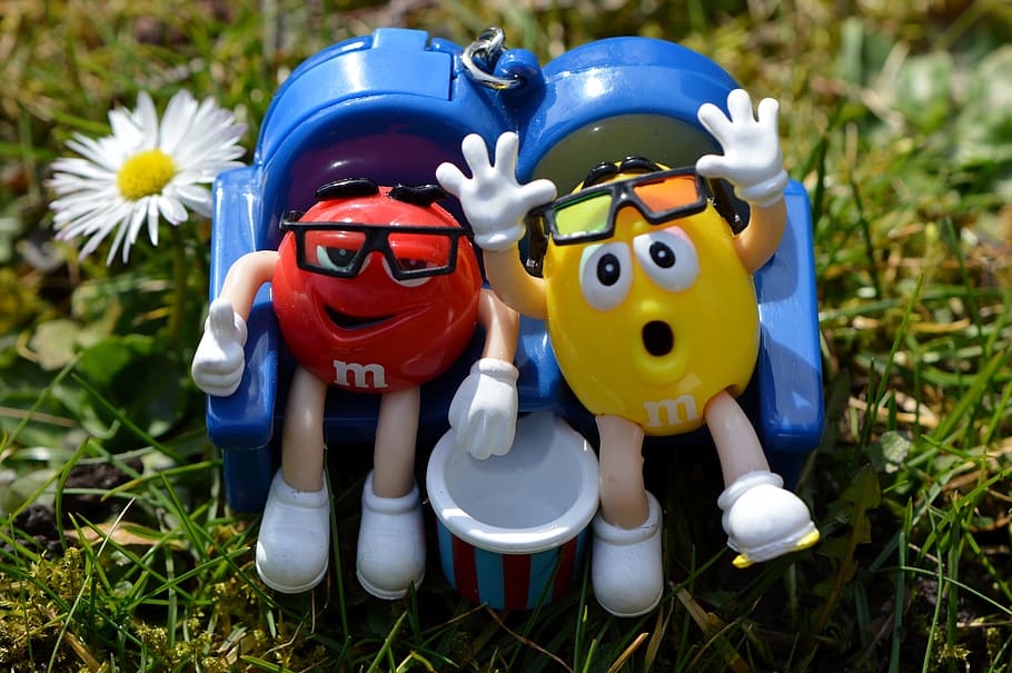 M M'S, Candy, Fun, 3-D Glasses, funny, grass, day, outdoors, sport, close-up