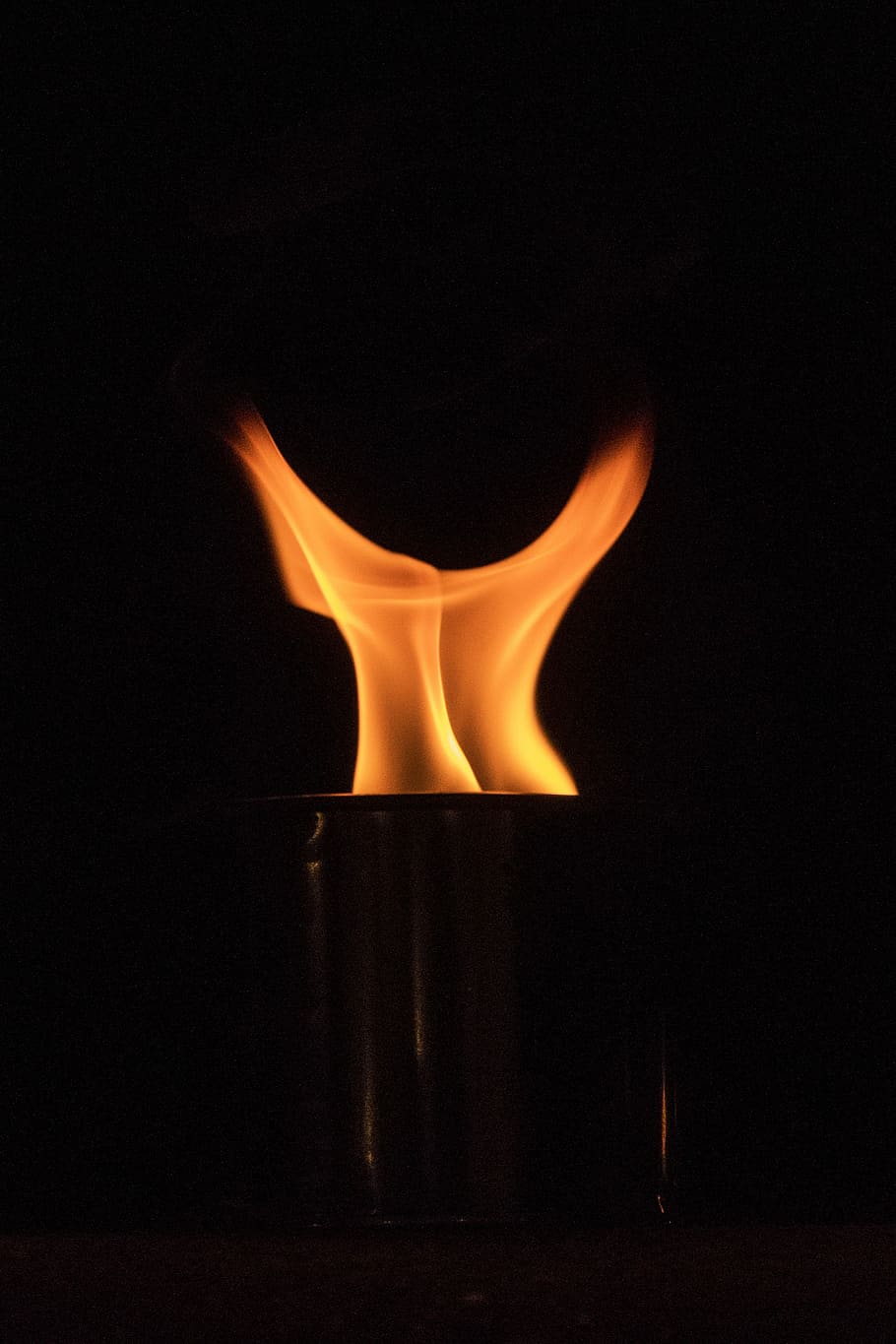 Flamen, Fire, Glowing, Heat, Hot, flaming, fire - natural phenomenon, heat - temperature, flame, burning