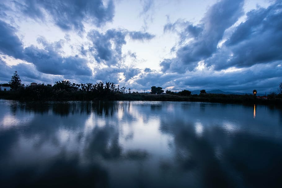 Nature Peace Serenity Sunset Water Cloud Sky Reflection Sky Lake Tranquility Pxfuel