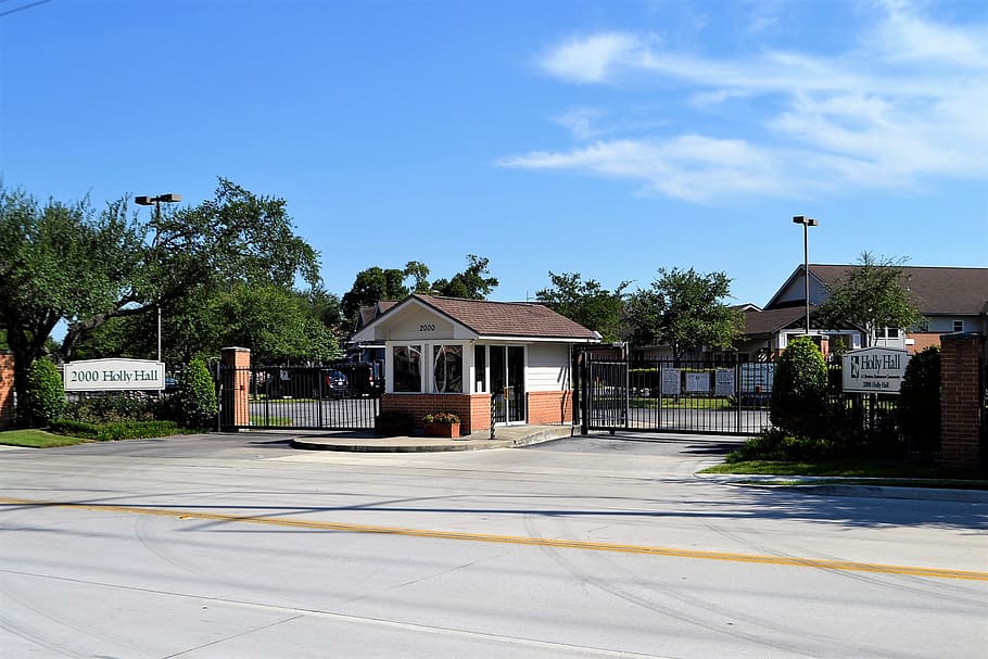 gated community, houston, texas, town houses, buildings, town, urban, street, renting, rent