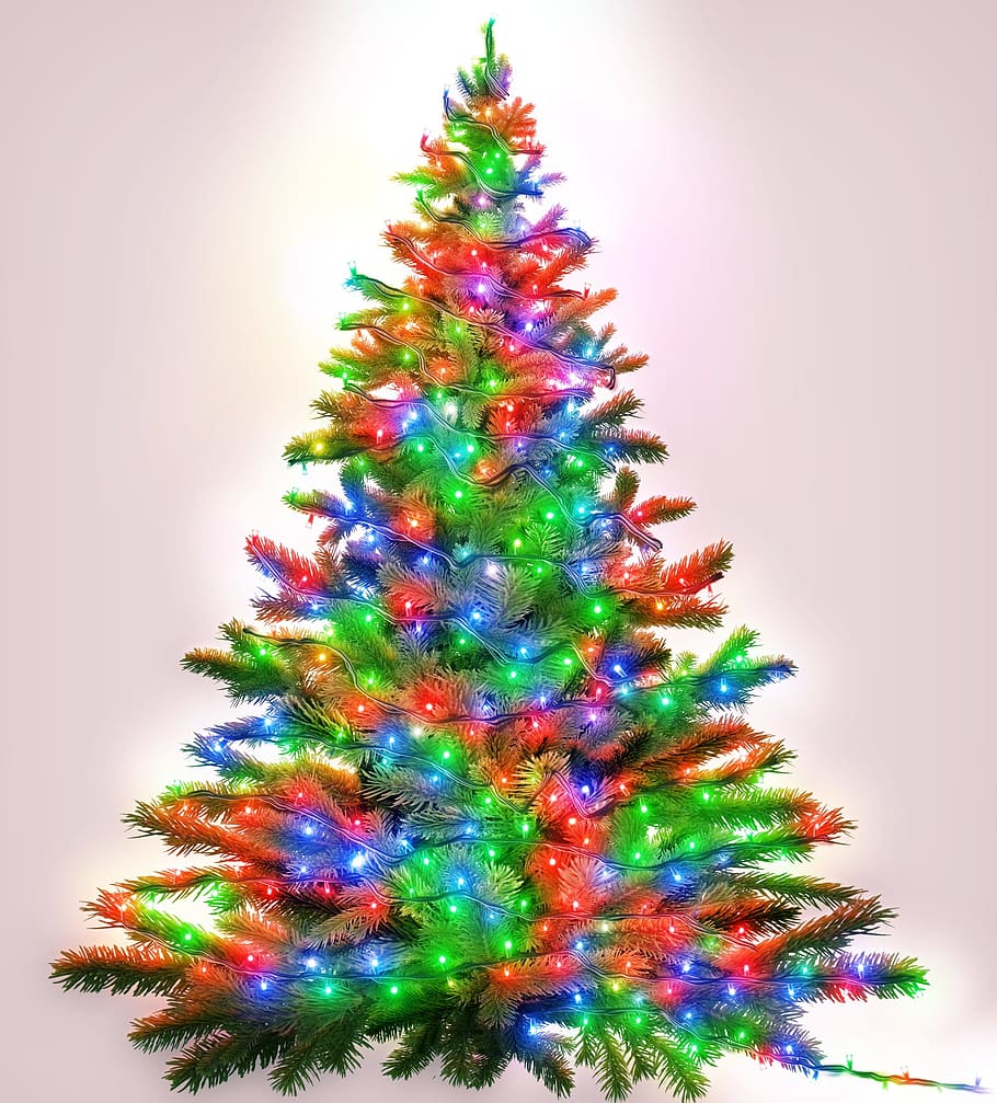pre-lit wallpaper, christmas, christmas tree, christmas time, advent, christmas ornaments, christmas greeting, christmas wishes, christmas decoration, holiday
