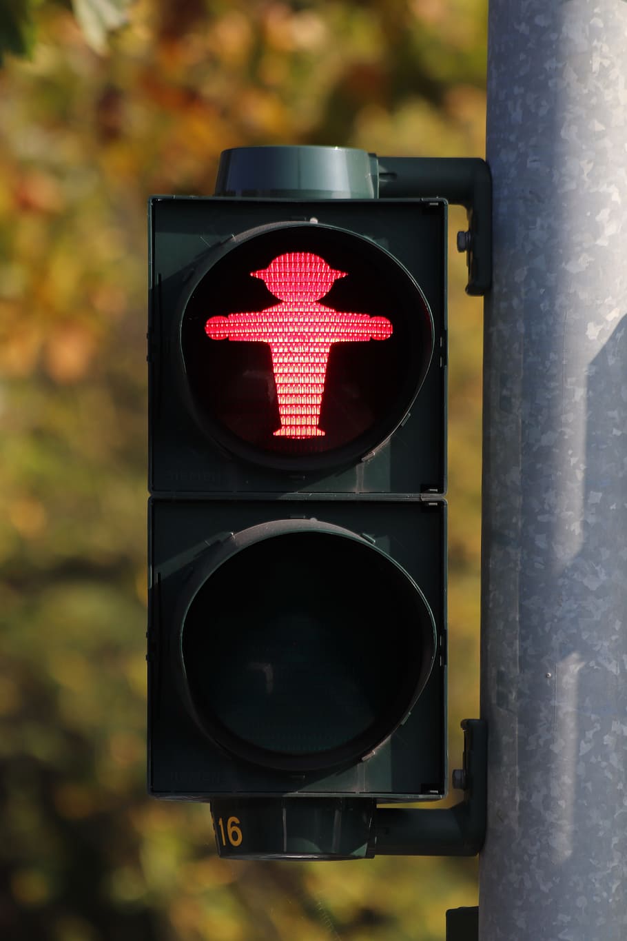 little green man, traffic lights, containing, red, pedestrian crossing, traffic signal, cross, road sign, light signal, berlin