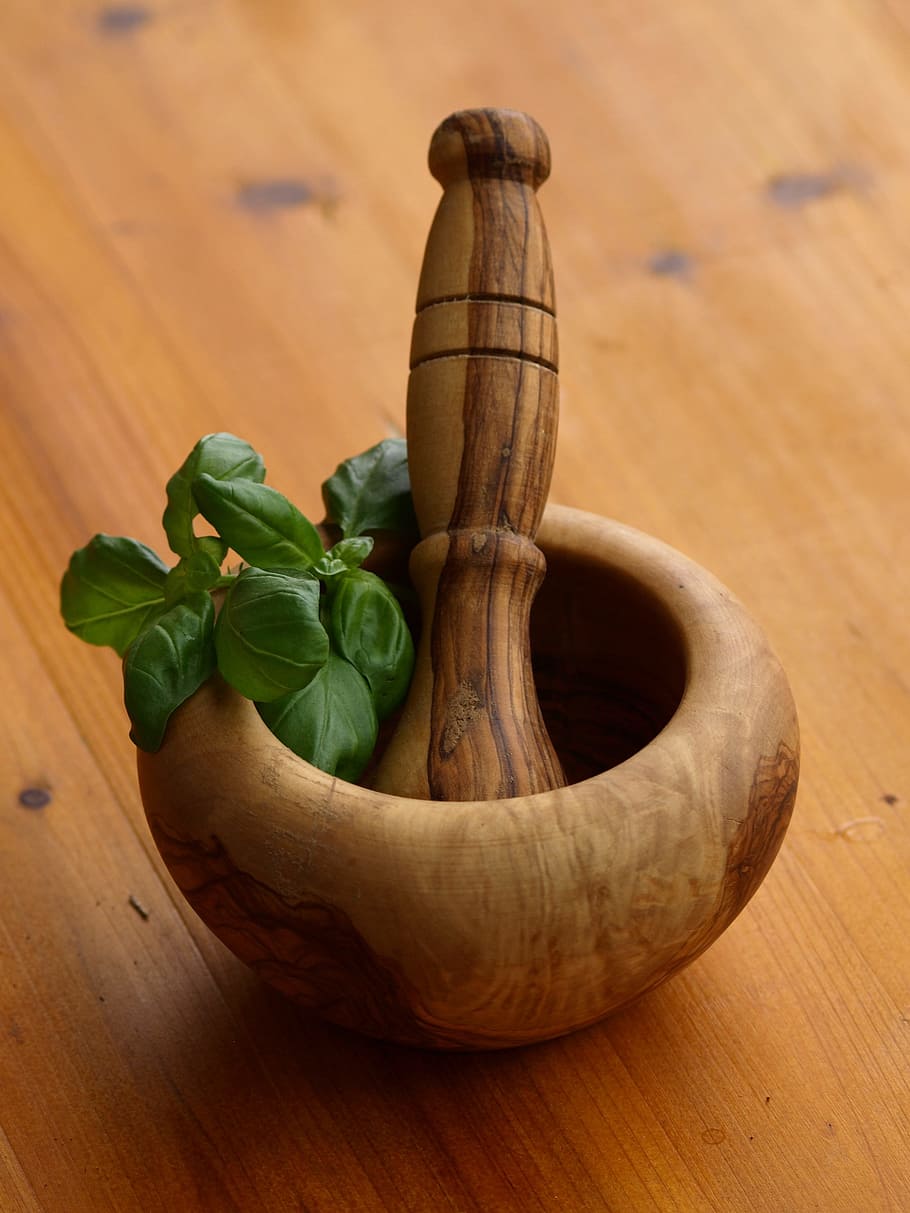 plunger, crush, kitchen, mortar, wood - material, table, food and drink, healthy eating, food, still life