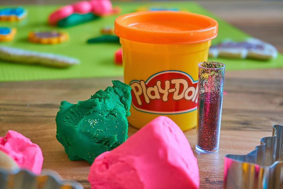 play-doh, play dough, creative, creativity, fantasy, bake, tinker, children, play, fun