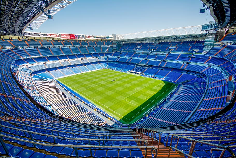 Madrid, España, estadio, construcción, ciudad, fútbol, deporte, asiento, campo de juego, deporte de equipo - Pxfuel