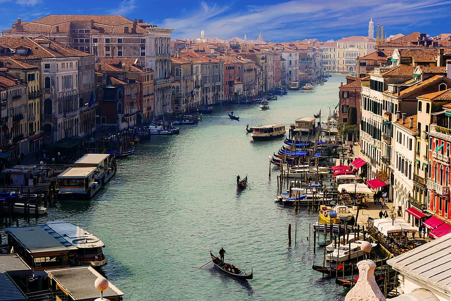 grand canal, city, waters, travel, architecture, tourism, building, places of interest, venice, canale grande