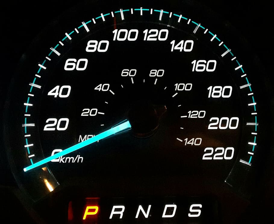 prands speedometer, odometer, speedometer, dash, dashboard, panel, gear, kilometer, dial, black