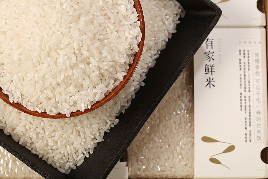 harbin, wuchang, fresh rice, rice, still life, food, indoors, food and drink, close-up, rice - food staple