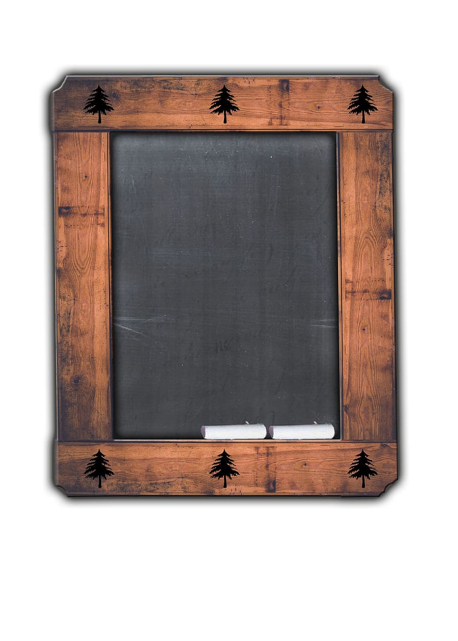 brown, wooden, framed, chalkboard, chalk, rustic, board, blackboard, frame, old