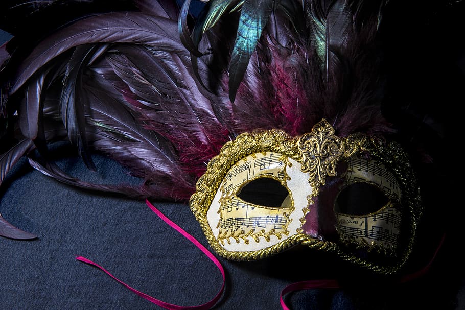 mask, venice, carnival, object, costume, mysterious, flicker, hide, italy, romance
