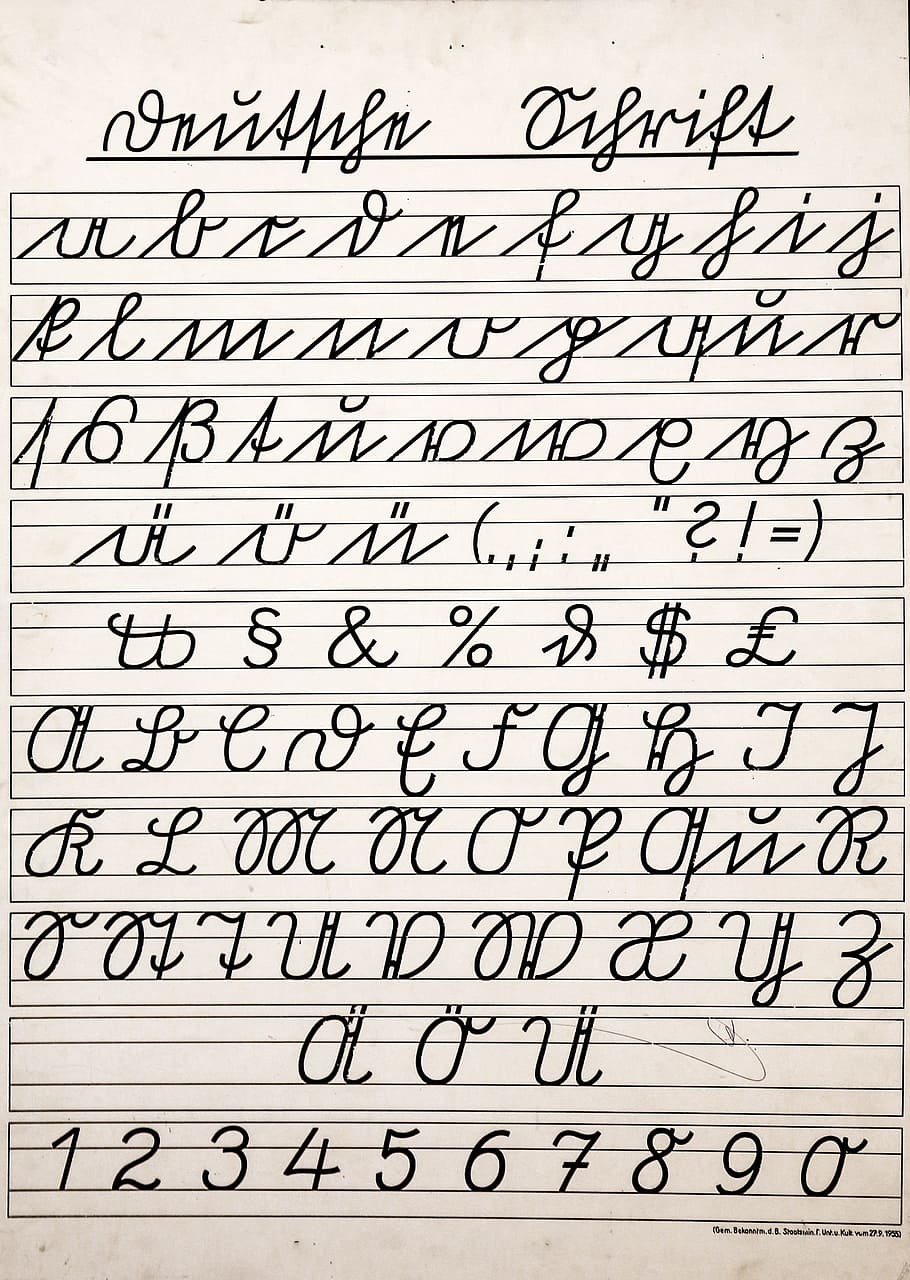 ドイツ語 フォント 古い スクリプト 休暇 古いスクリプト 学校 懐かしさ 歴史 変化 Pxfuel