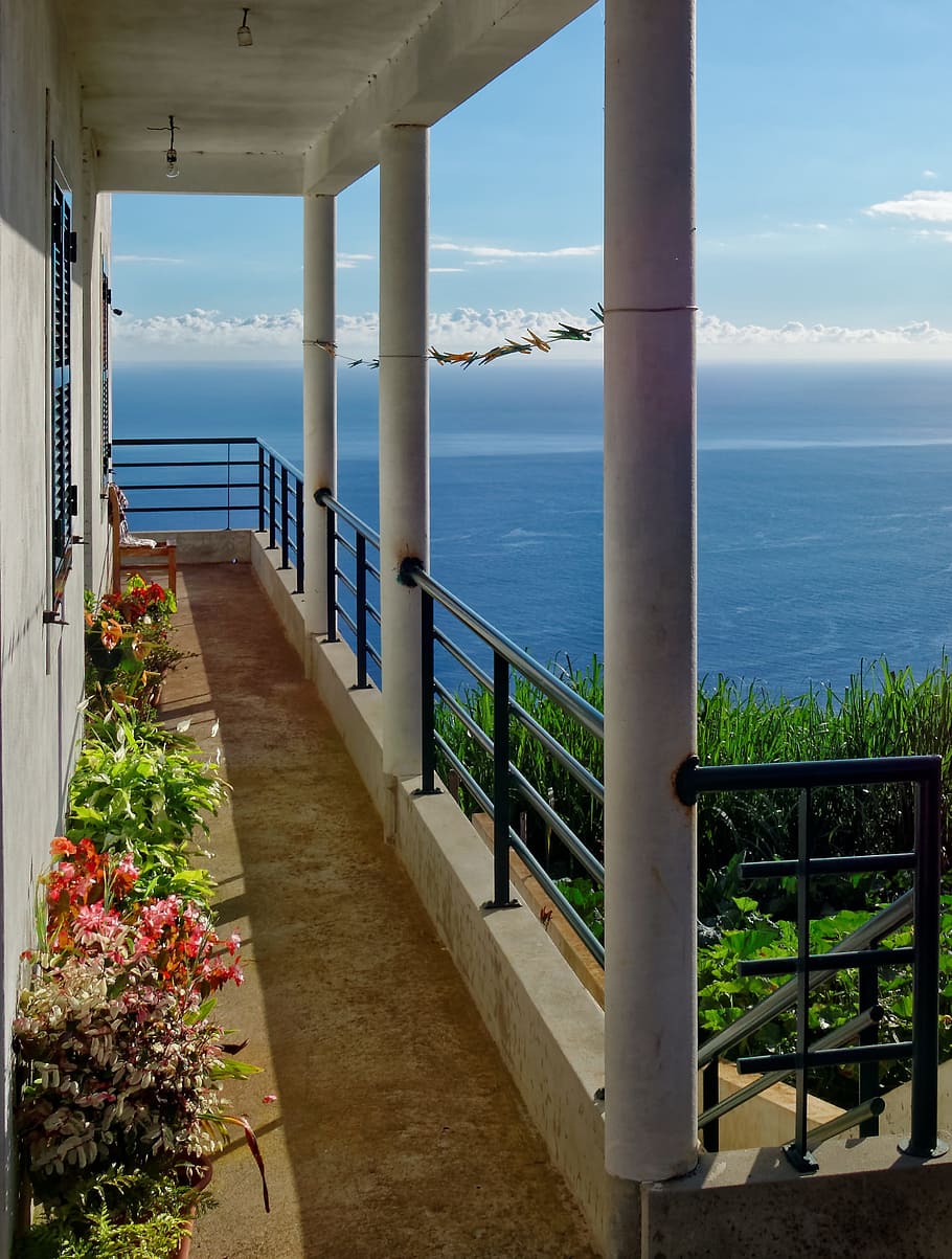 Lookout Point, Balcony, Space, Sun, space on the sun, sea, mediteran, madeira, portugal, holiday