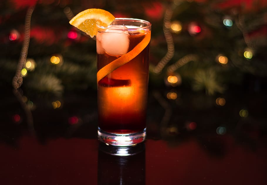 christmas, advent, long drink, alcohol, drink, beverages, bar, cocktail, whisky, punch