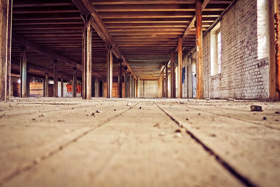 abandoned building, lost places, warehouse, stock, leave, pforphoto, old, decay, lapsed, past