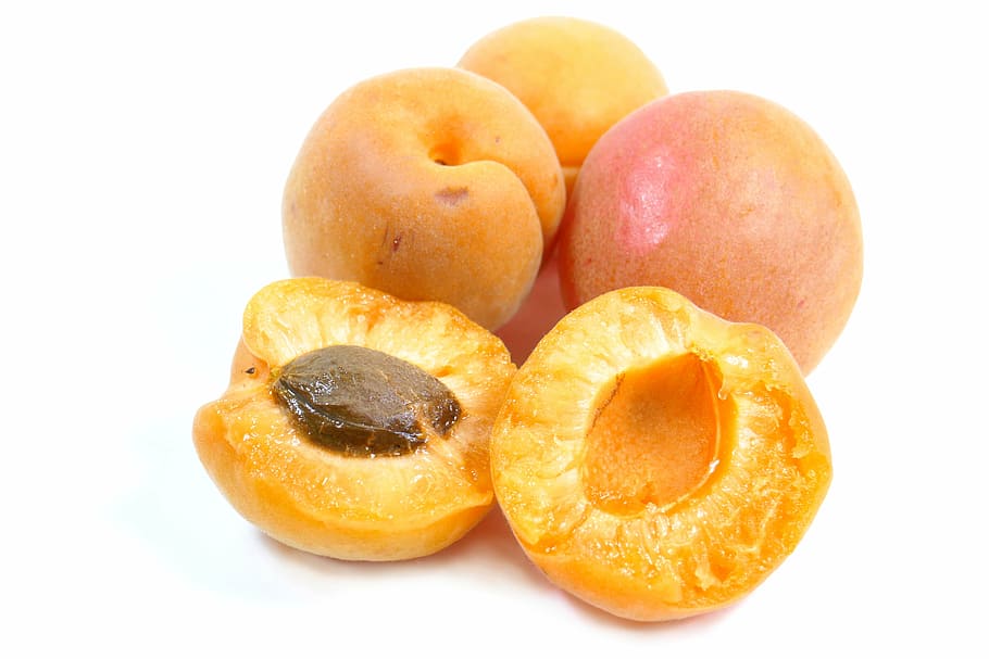 丸い果物 白 背景 アプリコット 果物 力 食べ物と飲み物 食べ物 甘い食べ物 オレンジ色 Pxfuel