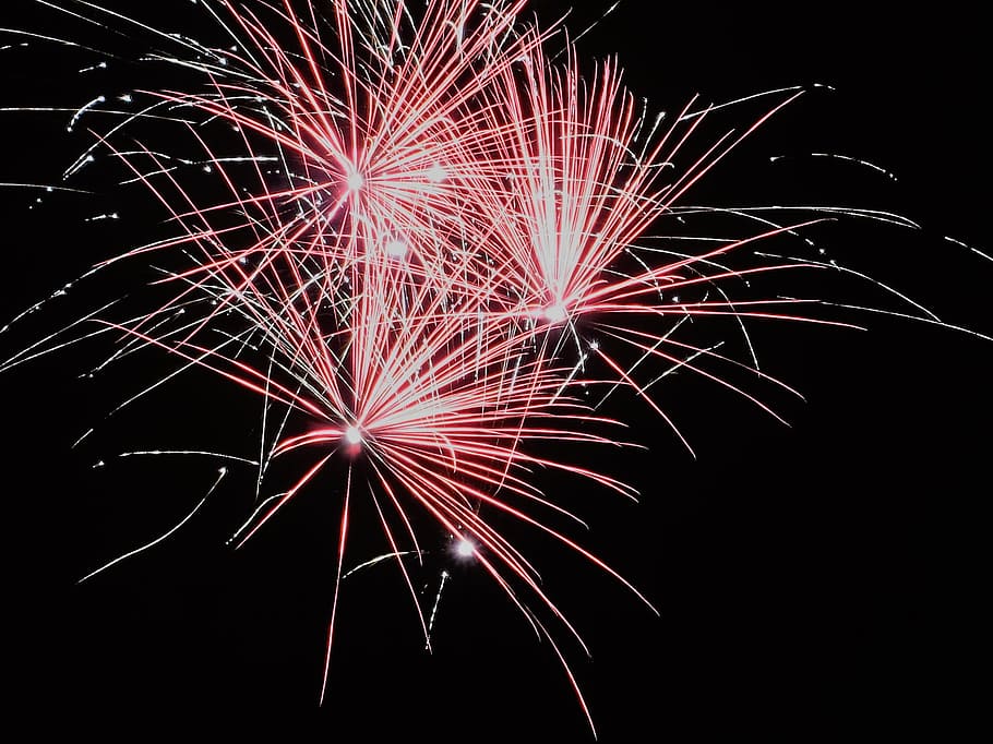 Новый год, небо, фейерверк, канун нового года, сильвестр, годовая финансовая отчетность, ракета, фейерверк - рукотворный объект, празднование, взрыв