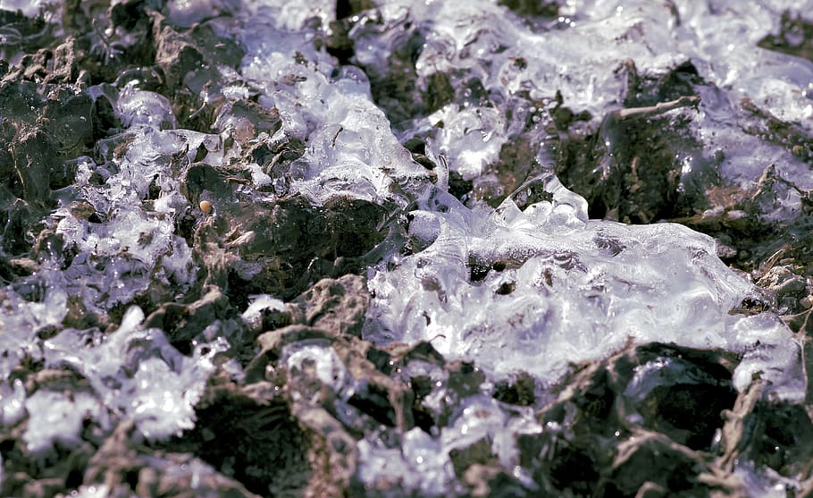 kristal es, embun beku, Es, permafrost, beku, dingin, putih, salju, zers, rime keras