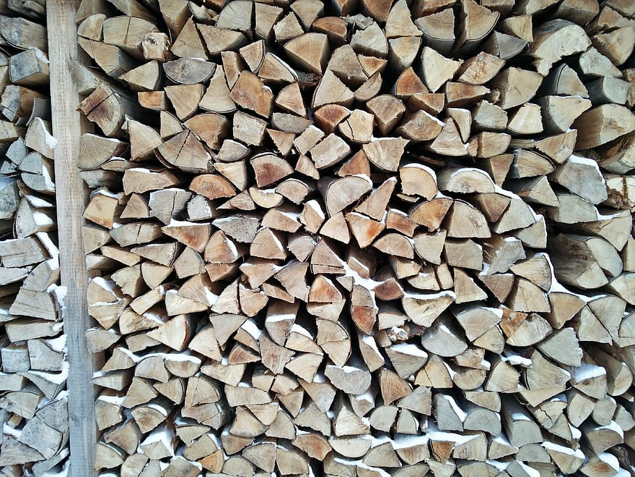 lenha, com falha, madeira, log, pilha, holzstapel, empilhados, pilha de madeira, pentes corte de linha, estoque crescente