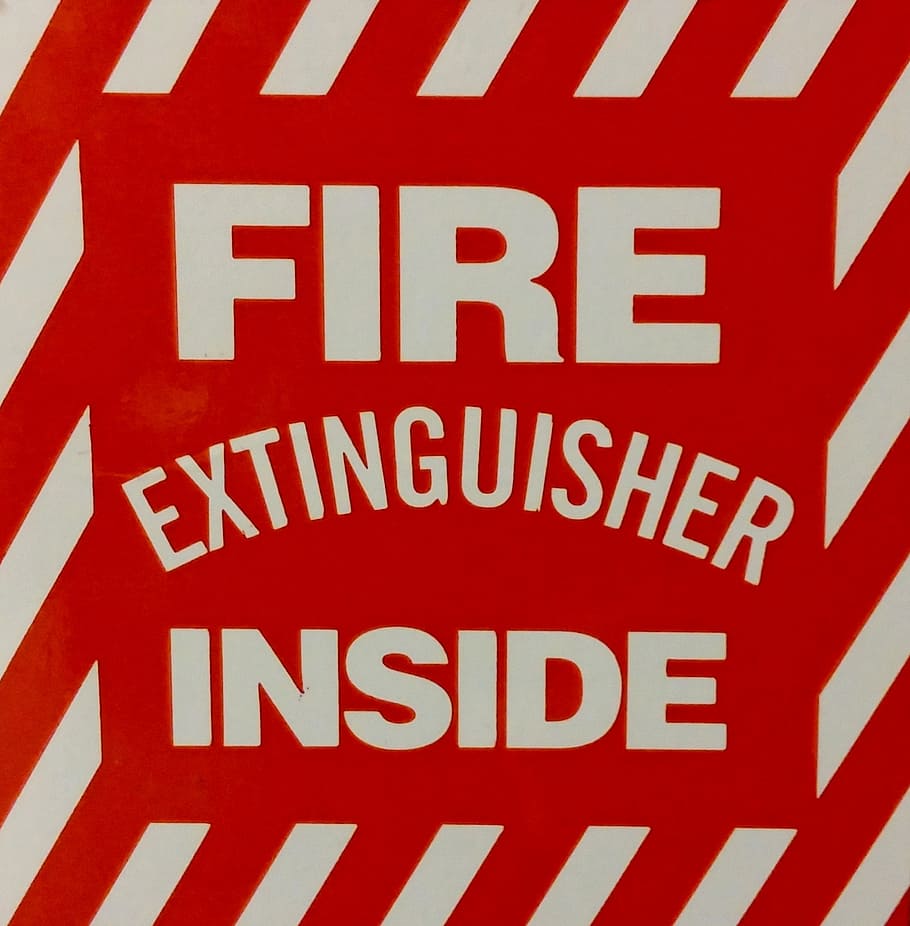 fire, fire extinguisher, extinguisher, sign, symbol, fire-fighting, fire-extinguisher, fire-suppressor, hand-held extinguisher, red