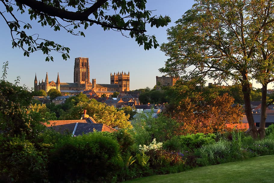 durham, cathedral, england, architecture, church, religion, building, landmark, history, city
