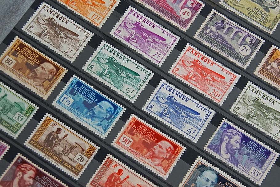 우표, 수집, 프랑스 우표, 우편, 우표 식민지, 역사, 오래된 우표, 아니 사람, 배경, 무늬